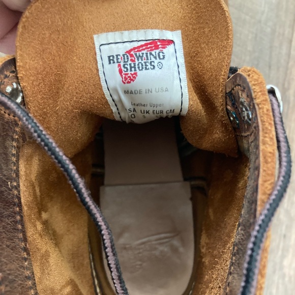 RED WING | Heritage Copper 6 Inch Iron Ranger Leather Lace Up Work Boots - Picture 2 of 16